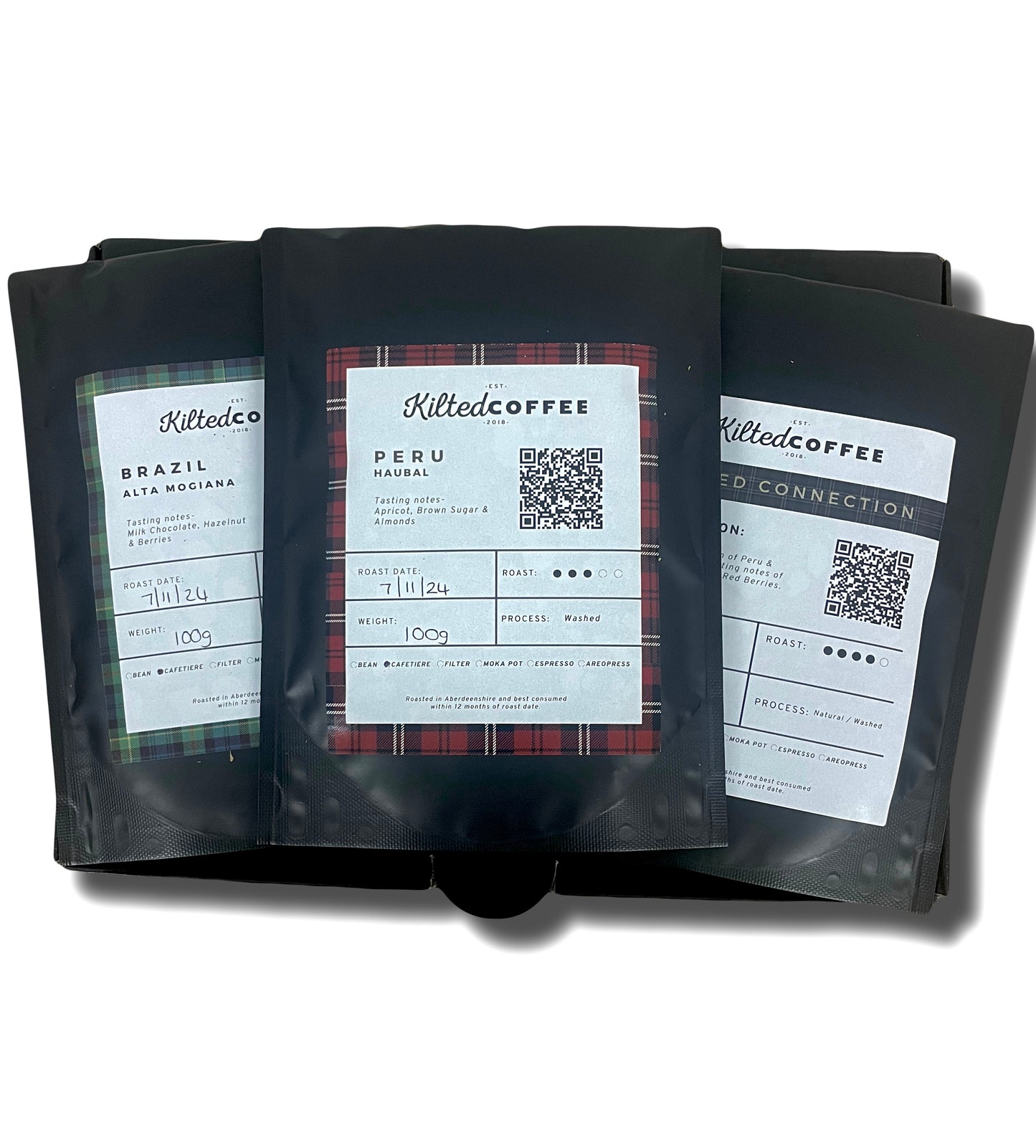 Kilted Coffee Sample Box