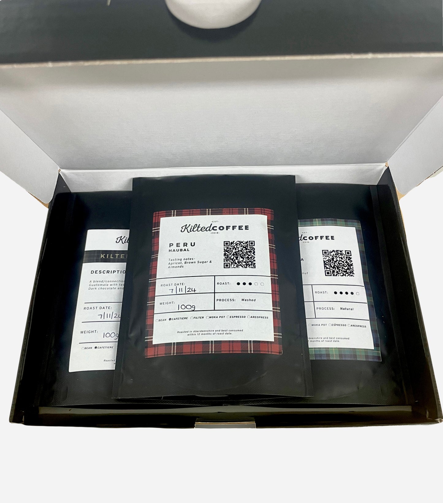 Kilted Coffee Sample Box