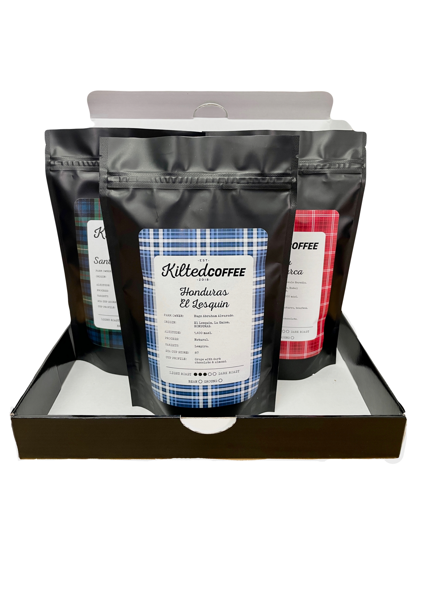 Kilted Coffee Sample Box