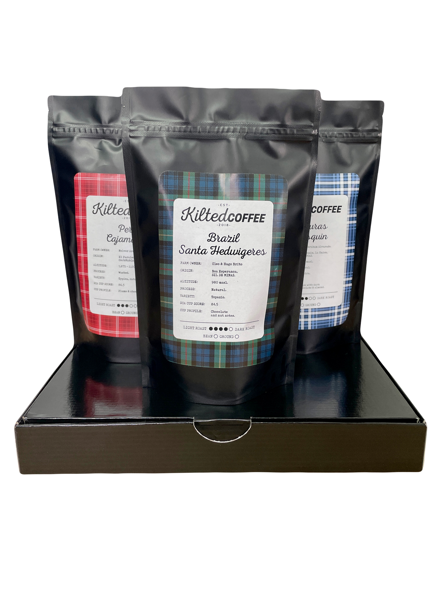 Kilted Coffee Sample Box